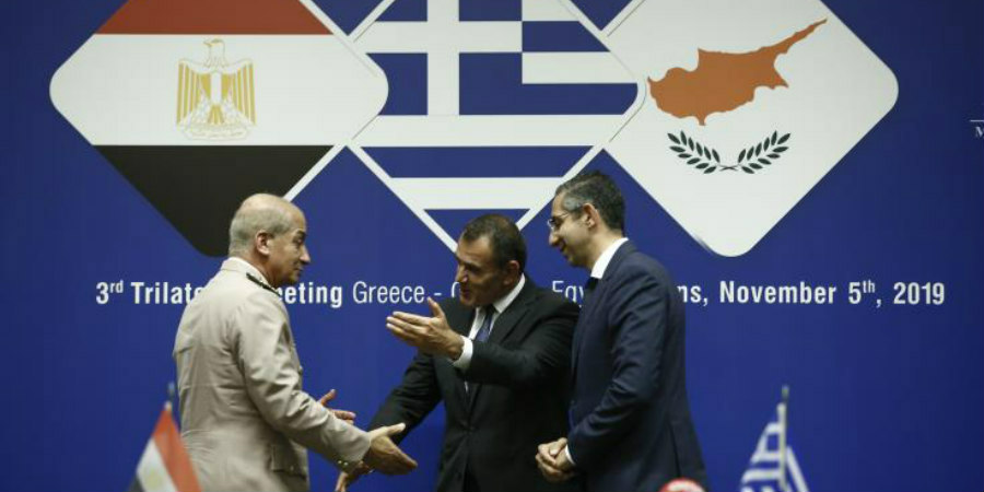 Σθεναρή η στήριξη Ελλάδας και Αιγύπτου στον αγώνα της Κύπρου, είπε ο Σ. Αγγελίδης